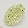 3.02 ct, Natural Fancy Yellow Even Color, VS2, Oval cut Diamond (GIA Graded), Unmounted, Appraised Value: $60,600 