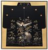 Large Two Panel Japanese Embroidered Screen