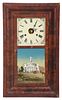 Jerome & Co. Classical Mahogany Shelf Clock