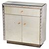 Modern Mirror Decorated Side Cabinet
