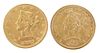 Two $10 Gold Coins