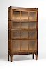 A Macey Furniture Co oak bookcase