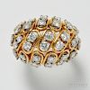 18kt Gold and Diamond Dome Ring, Cartier Inc.