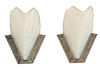Pair of Signed Art Deco Wall Sconces