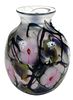 Charles Lotton Multi Flora Art Glass Vase