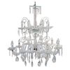 CHANDELIER FRANCE, EARLY 20TH CENTURY MARIA THERESA Style Made with crystal, 18 lights 41.3" (105 cm)