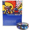 (2 Pc) Romero Britto Art Book / Jewelry Box Set