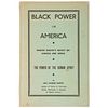 [GARVEY, Marcus (1887-1940)]. GARVEY, Amy Jacques (1895-1917). Black Power in America. Kingston, Jamaica: Amy Jacques Garvey, United Printers Ltd., 19
