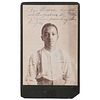 [CRIME & PUNISHMENT]. Cabinet card of Roy Green, 17-year-old African American convicted of murder and executed at Owensboro, KY. N.p., 17 February 190