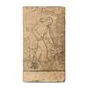 [ART -- Works Progress Administration]. Bas relief sculpture of an enslaved man picking cotton.  