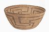 A Papago or Pima Basketry Bowl, ca. 1920