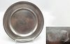 Pewter Plate by Ashbil Griswold