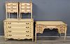 Louis XV Style Paint Decorated Bedroom Set