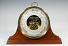 PNHB FRENCH BAROMETER IN MAHOGANY STAND