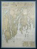 FRAMED NOAA CHART- DAMARISCOTTA, SHEEPSCOT & KENNEBEC RIVERS