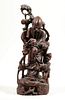 CARVED CHINESE FIGURAL SCULPTURE