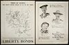 (8) LOOSE WWI SMALL-SIZED BOND POSTERS BY JAMES MONTGOMERY FLAGG & DING