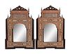A Pair of Moorish Style Mother-of-Pearl Inlaid Mirrors