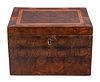 A George II Oysterwood Veneered Box