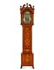 A Chippendale Style Marquetry Tall Case Clock Retailed by Tiffany & Co. 