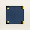 Harvey Quaytman
(American, 1937-2002)
Untitled (Blue and Yellow)