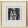 Henry Moore, signed lithograph