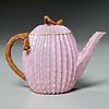 Ott & Brewer American Belleek porcelain teapot