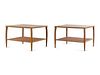 Manner of Paul McCobb
Mid 20th Century
Pair of Two-Tiered End Tables