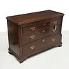 George III mahogany chest of drawers