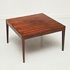 Johannes Andersen (style) rosewood coffee table