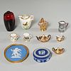 Continental & English porcelain miniatures