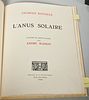 [Masson] Georges Bataille, L'Anus Solaire, signed