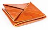 Hermes Brown Leather Zulu Coin Pouch