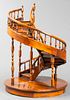 Architectural Maquette Model Of A Spiral Staircase