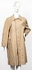 Burberry Tan Cotton Trench Coat