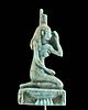 Egyptian Faience Amulet Plaque of Isis