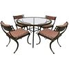 Pair of Thinline Klismos Dining/Side Chairs