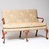 Fine George II Mahogany and Needlework Upholstered Settee