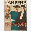 [Posters] Penfield, Edward, Group of 2 Harper's Magazine Posters