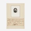 [Presidential] Harrison, William Henry, Autograph Check, signed