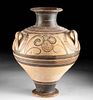Huge Decorated Mycenaean Terracotta Amphora - Sotheby's