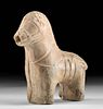 Roman Judaea Pottery Horse Figurine