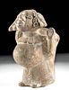 Rare Maya Toltec Redware Vessel - Avian Figure