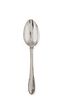 Vintage Georg Jensen Sterling Silver Beaded Dessert Spoon #021