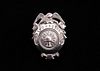 Cairns & Bros Thomaston, Georgia Fire Badge c 1950