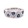 Diamond Sapphire Ring Kalati