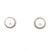 18k Diamond Pearl Earring
