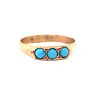 18k Turquoise Victorian Ring