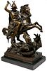 (After) Antoine-Louis Barye (French, 1796-1875) Bronze Sculpture