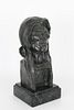 Frederic Remington "The Savage" Bronze Bust